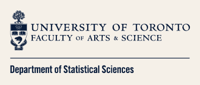 Department of Statistical Sciences, University of Toronto logo